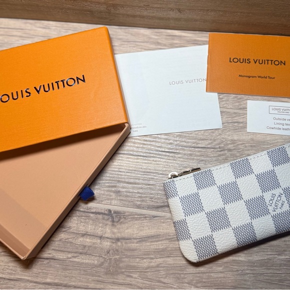 Louis Vuitton Accessories - Louis Vuitton LV Damier Azur Portefeuille Coin
Purse Wallet New Zippy